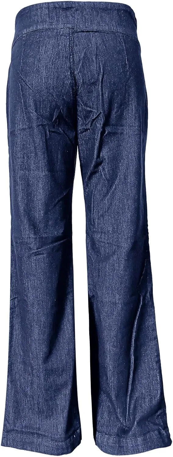 Womens Jeans Lace Poket Waisted Pants Trousers Up Womens Casual Women's Jeans Trendy Jeans for Women 2024