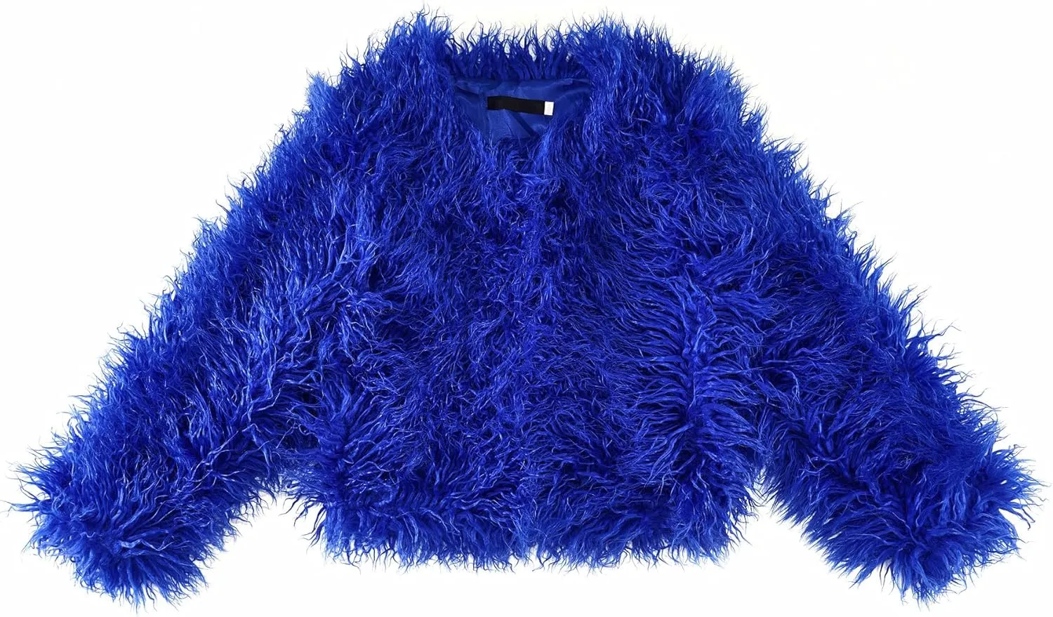 Women's Shaggy Faux Fur Outwear Coat Jacket Long Sleeve Warm Winter
