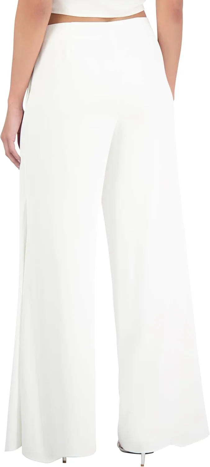 Women's Wide Leg Pant with Side Slits
