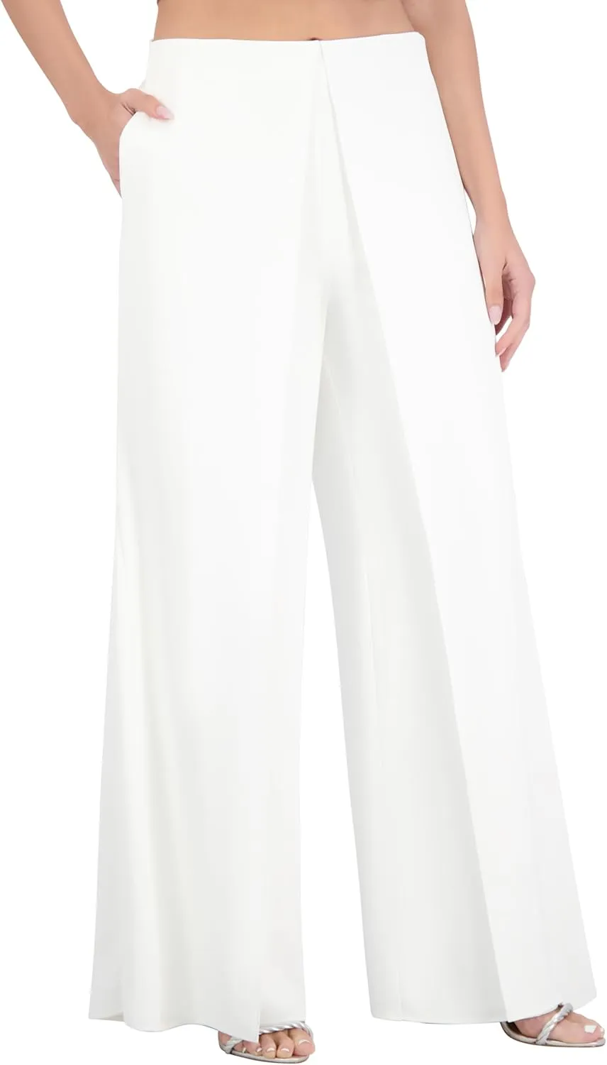 Women's Wide Leg Pant with Side Slits