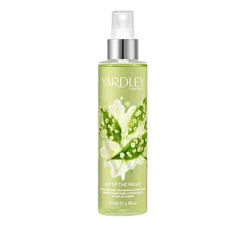 Yardley London Lily of the Valley Moisturising Fragrance Body Mist 200ml