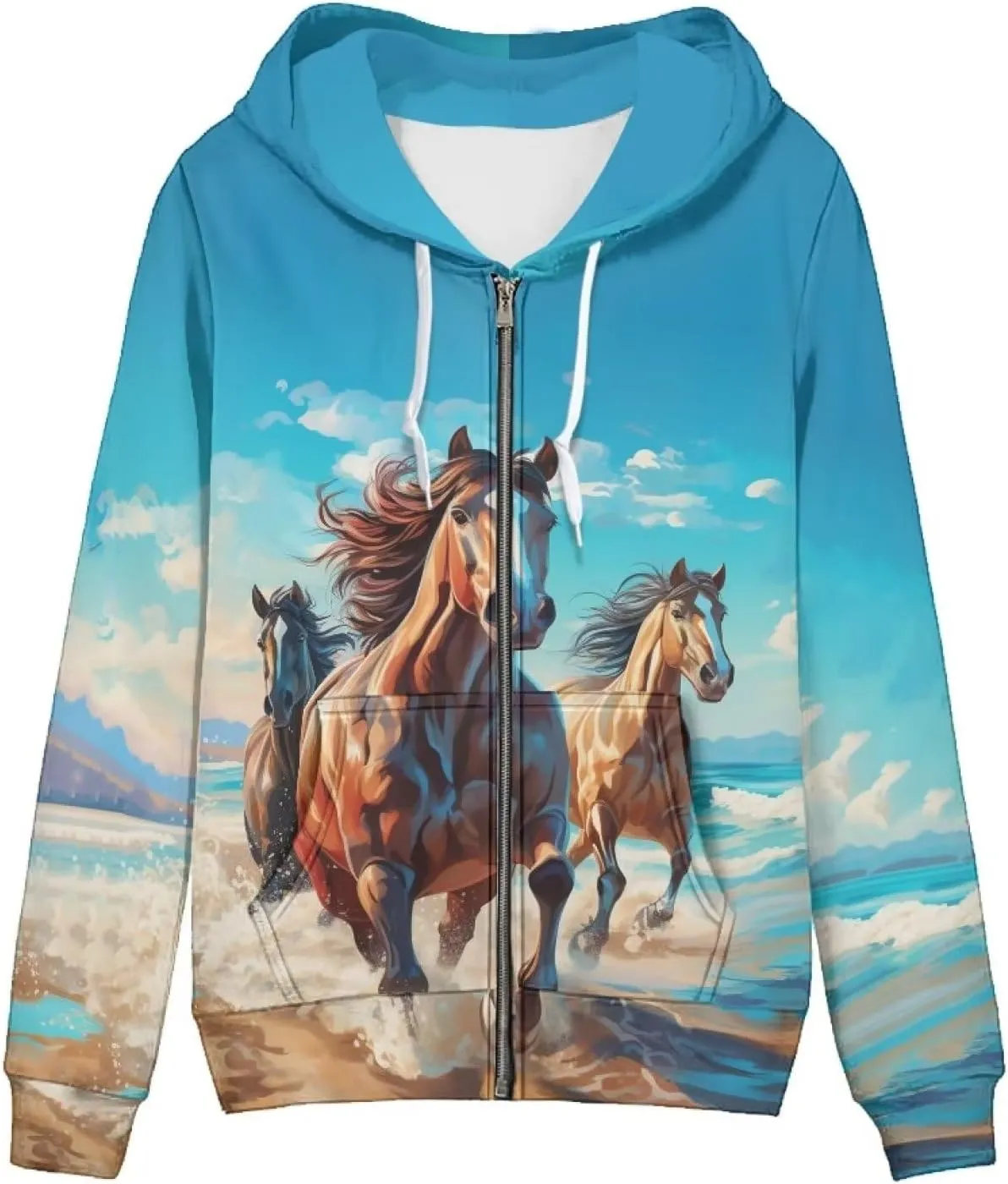 Zipper Hoodies for Women Oversized Athletic Fall Cardigan Plus Size